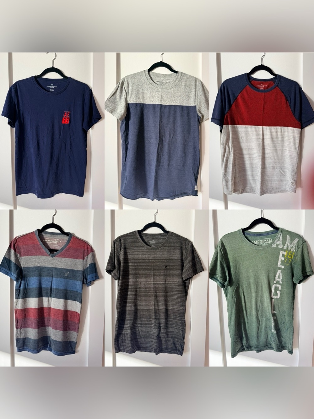 Men’s Size S American Eagle Tee Bundle